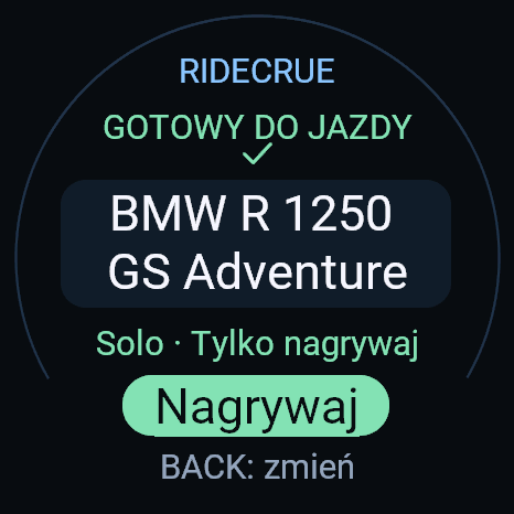 RIDECRUE Remote · Screenshot 0
