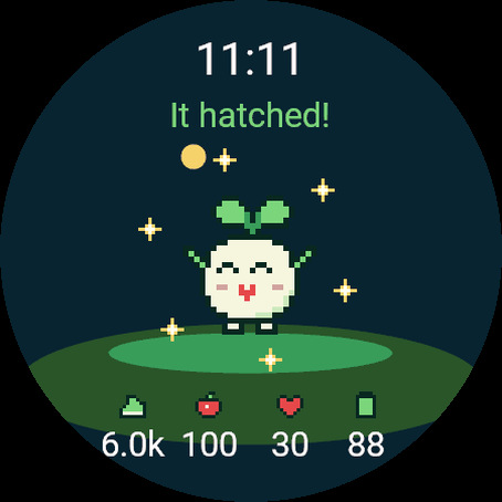 Wristling: Pixel Pet · Screenshot 1