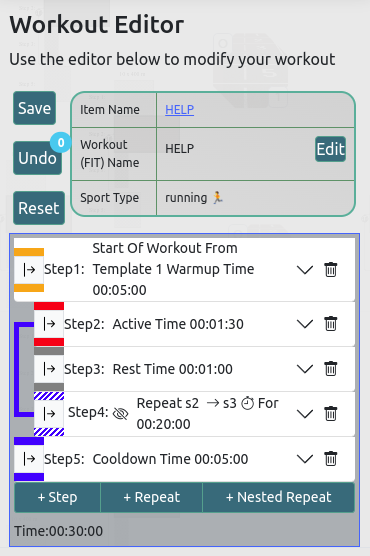 WRShare - Workout and Route Sharing · Screenshot 2