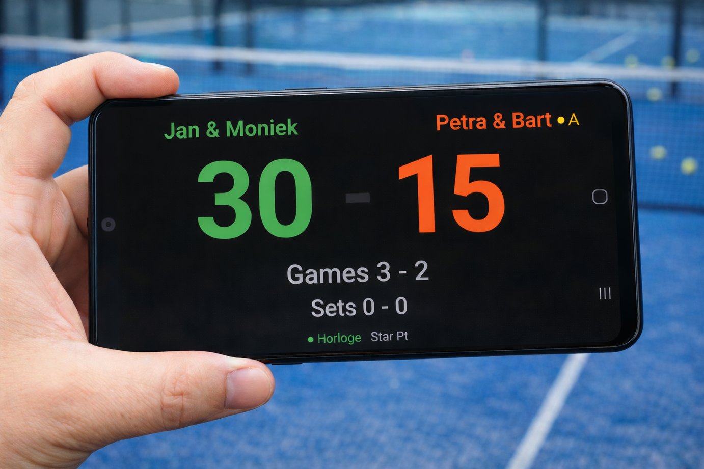 Padel ScoreBoard · Screenshot 1