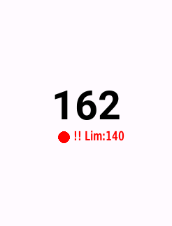 HR Limit Alarm · Screenshot 0