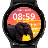 African Elephant Sunset · Screenshot 1