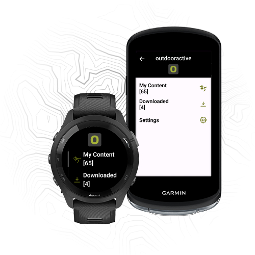 Outdooractive for Garmin · Screenshot 0