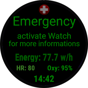 SWISSMOS Emergency Information · Screenshot 1