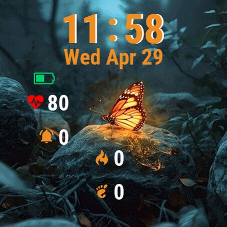 Butterfly Sitting Rock Woods · Screenshot 2