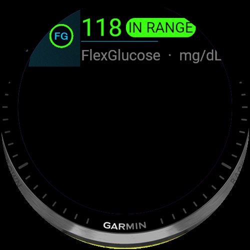 FlexGlucose - CGM App With Glance Function · Screenshot 2