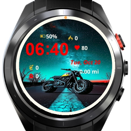 Motorcycle Parked Side · Tangkapan skrin 2