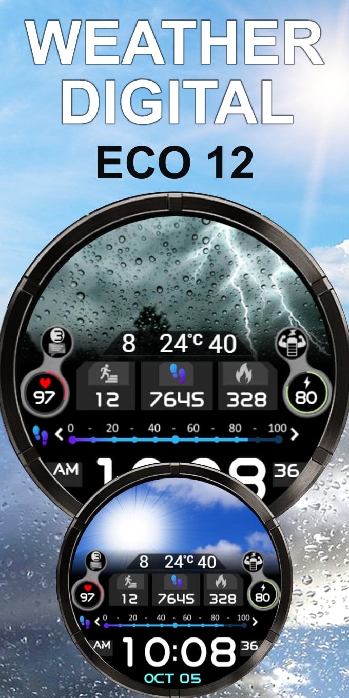 Weather Digital ECO12 · Screenshot 0