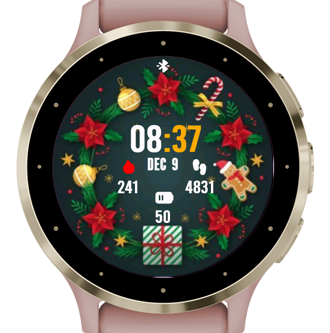 Poinsettia Wreath · Screenshot 1