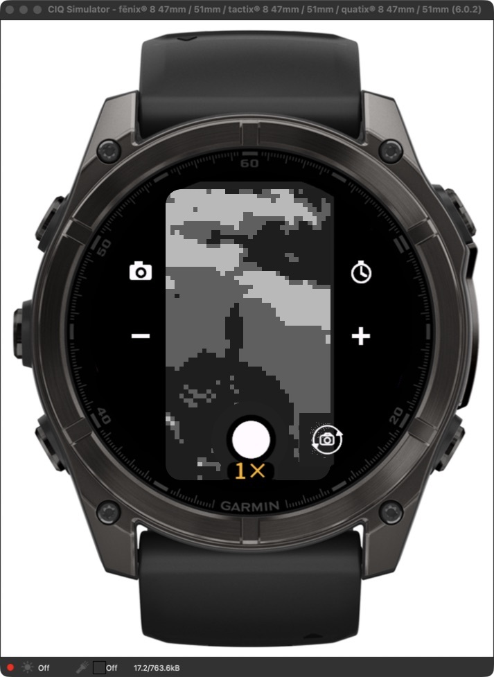 GarmCam - 适用于 Garmin 设备的 iPhone 相机遥控器 · Screenshot 0