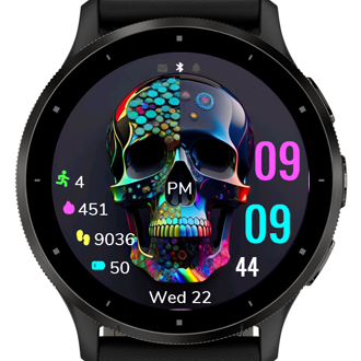 Neon Skull · Screenshot 2