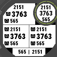 Outdoor fan multi-data field: Multi-altitude · Screenshot 0