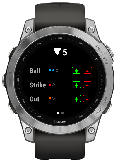 EZ Ump — Baseball Pitch Counter · Screenshot 0