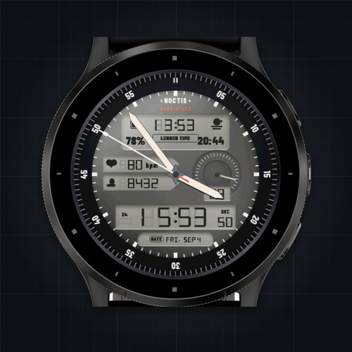 Hybrid Watch Face · Screenshot 0
