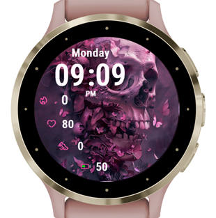 Floral Skull Art · Screenshot 1