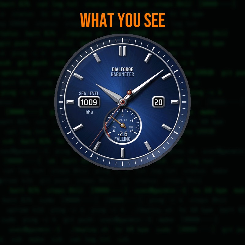 Barometer Watch · Screenshot 1