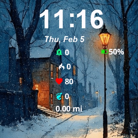 Painting Snowy Street Lamp · Screenshot 1