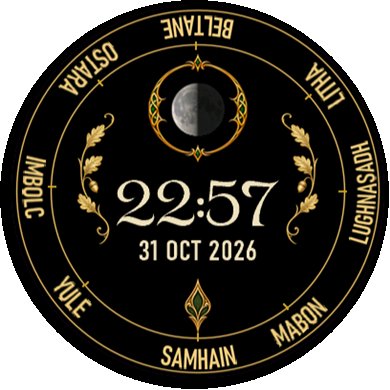 Pagan almanac - moon phase & celestial events · Screenshot 2