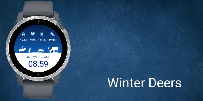Winter Deers · Screenshot 0