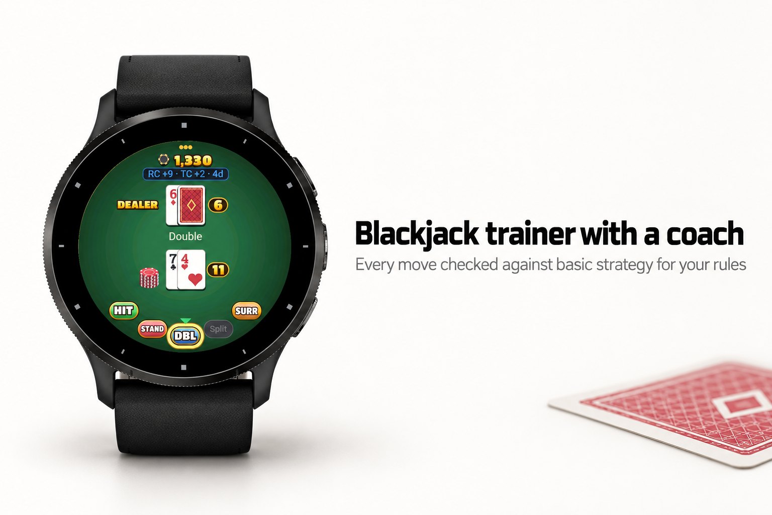 Blackjack - Card counting trainer · Screenshot 0