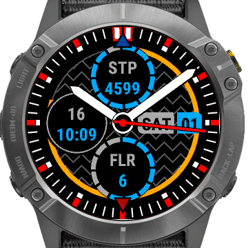 Fenix3 MB Garmin watch face