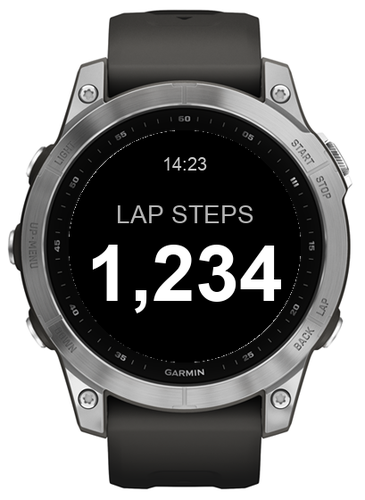 Lap Steps · Screenshot 1