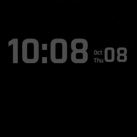 Sunchaser Data Lover: Multi-Timezone Data Face · Screenshot 1
