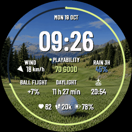 Golf Caddie Alpine · Screenshot 0