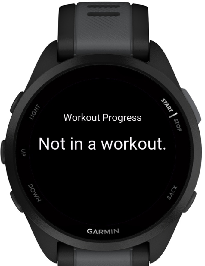 Workout Progress · Screenshot 1
