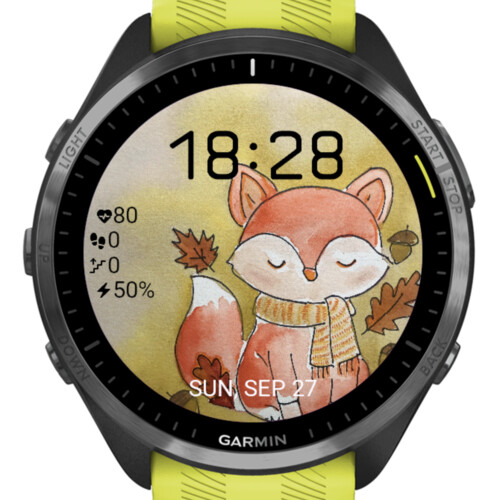 Autumn Fox Watercolor · Screenshot 2