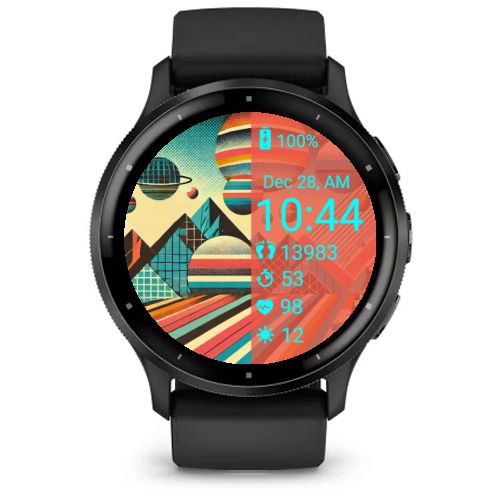 Retro Graphic Pattern Swirls · Screenshot 4