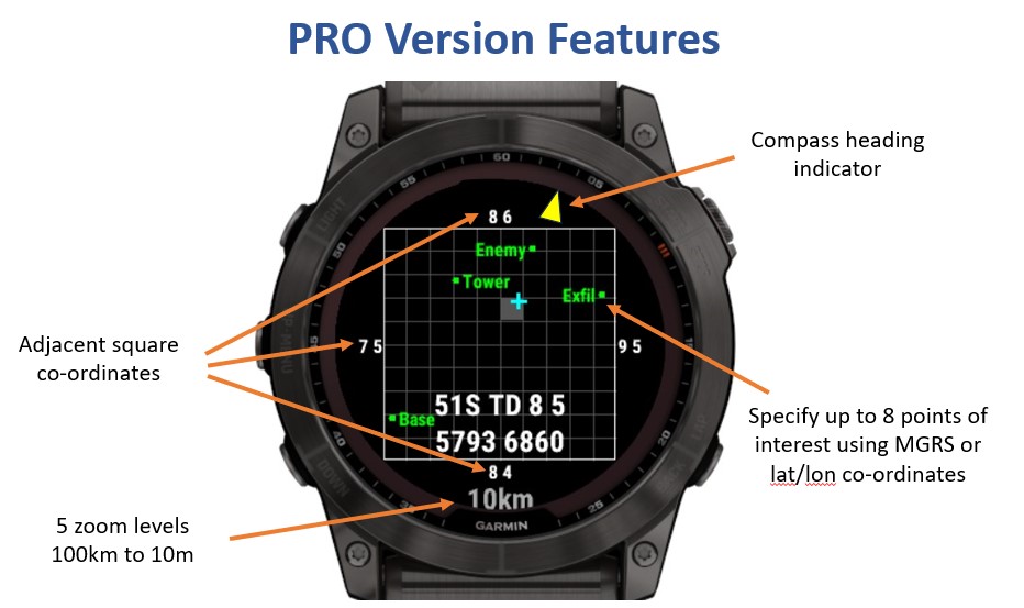 MGRS Map App 2 (Centered Version) · Screenshot 2