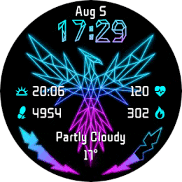 Phoenix Watch Face · Screenshot 0