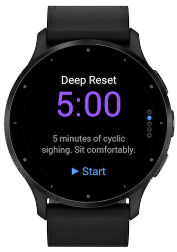 SighSense – Stress Reset & Vagal Score · Screenshot 4
