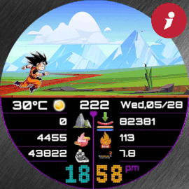 iFacer – Son Goku RUN · Screenshot 0