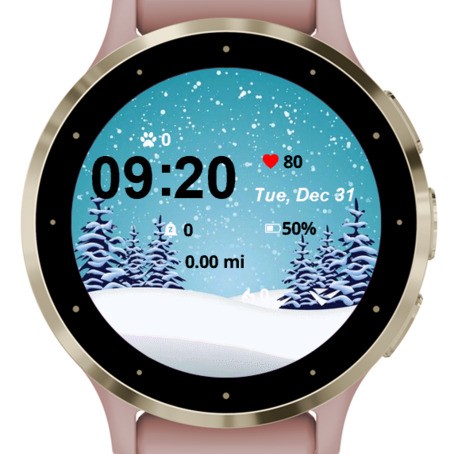 Winter Landscape Clipart · Screenshot 0