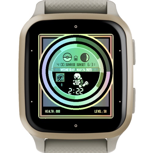 Free Poke Pet Garmin watch face