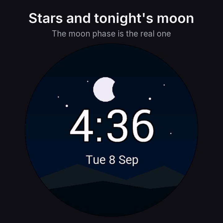 Sky - Sunrise Sunset Watch Face · Screenshot 2