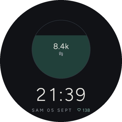 Yeobaek - Minimalist Watch Face · Screenshot 3