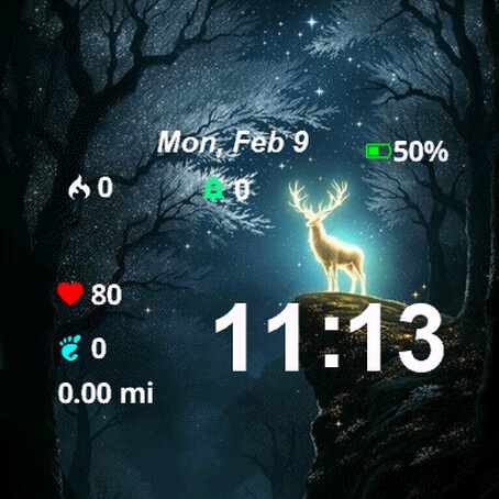 Deer Standing Middle Forest · Screenshot 0
