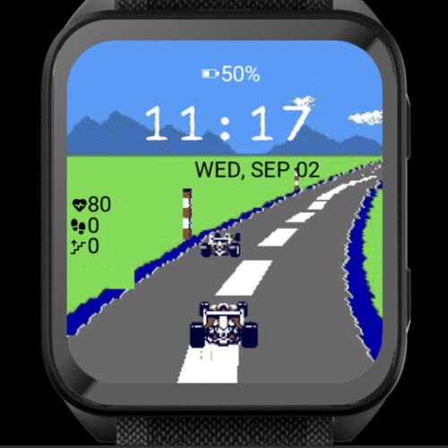 Retro Formula Racing Animated · Screenshot 1