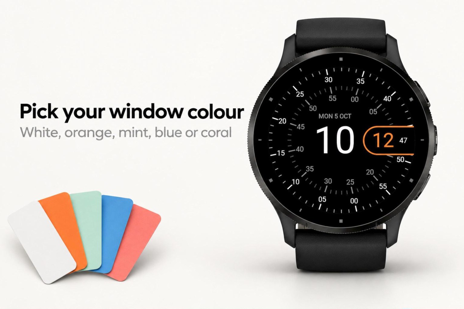 Gyre - Watch face with rotating rings · Screenshot 1