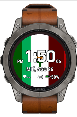 Mexico Flag – Animated Watch Face · Screenshot 1
