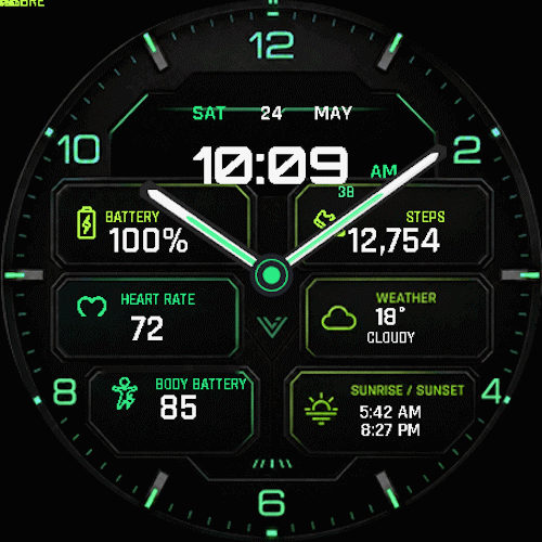 Neon Fusion Grid - Data-rich Digital · Screenshot 3
