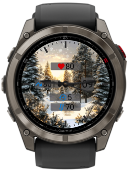 Winter Wonderland - Scenic Christmas Watch Face · Screenshot 0