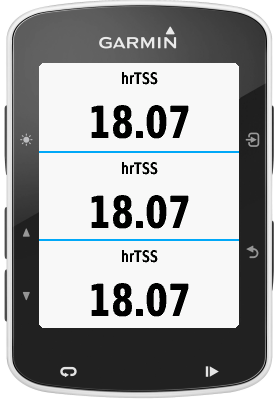 hrTSS · Screenshot 0