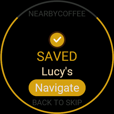 NearbyCoffee · Screenshot 2