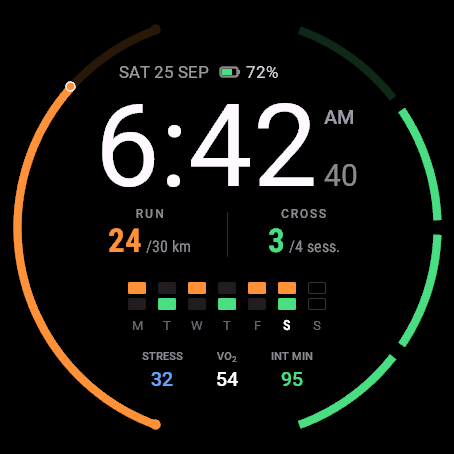 Hybrid Run + Gym · Screenshot 2
