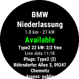 WattNearby Europe - EV Chargers Nearby · Skærmbillede 2