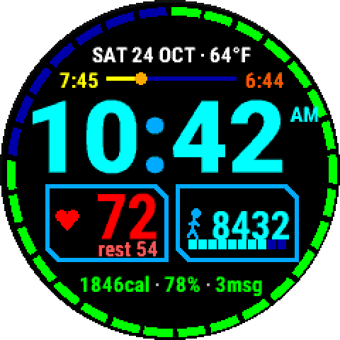 Active Blue · Screenshot 0